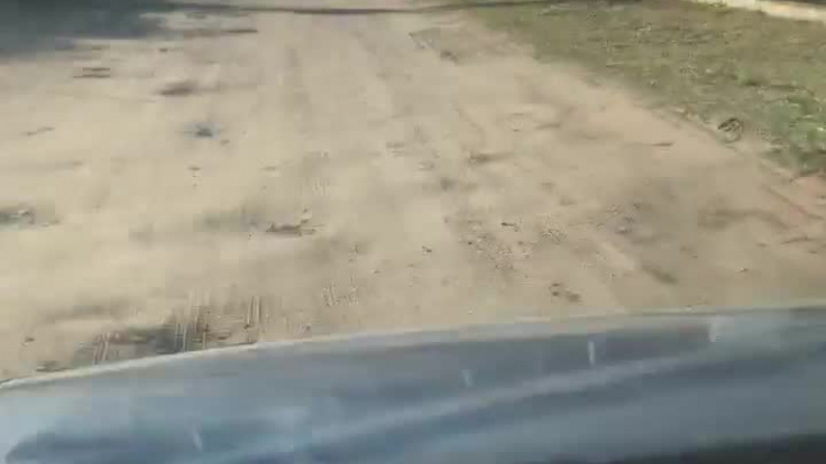 Dziurawe drogi w gm. Gryfino